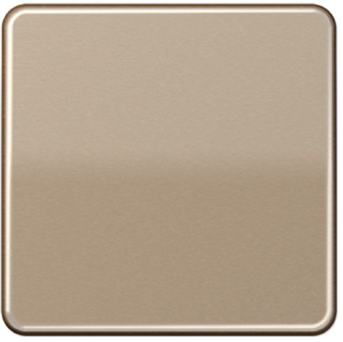 Лицевая панель Jung CD500 для 1-кл. выключателя светлая бронза картинка